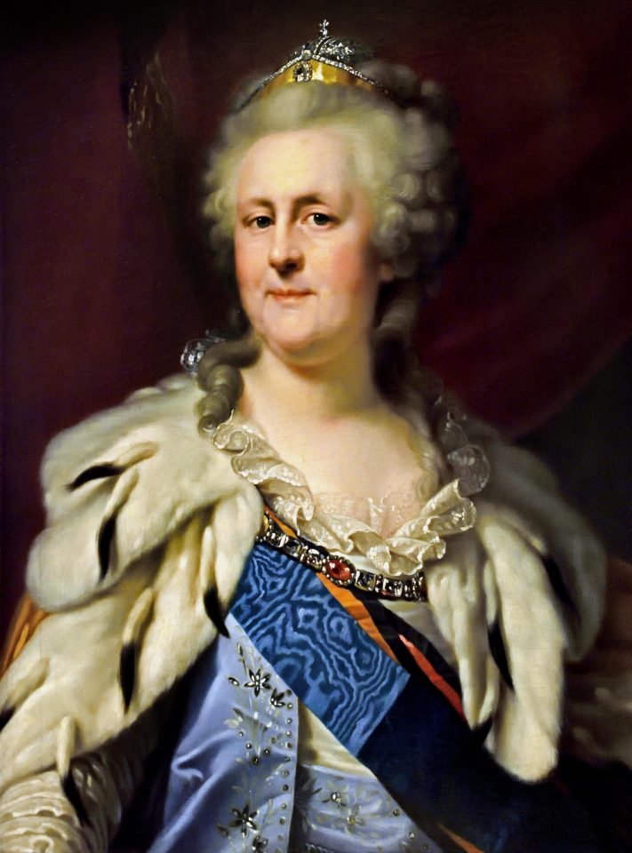 Catherine the Great has been plagued with smears that she died trying to have sex with a horse