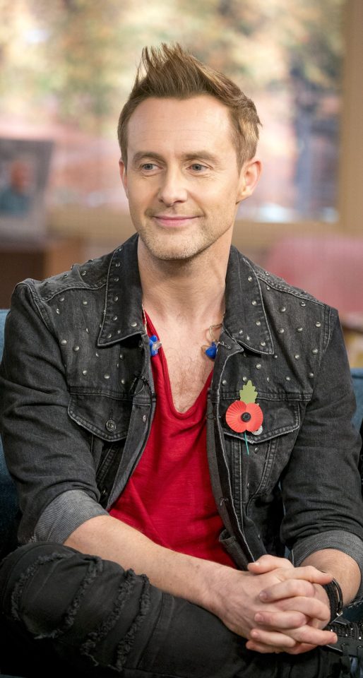  H appearing on This Morning in 2017