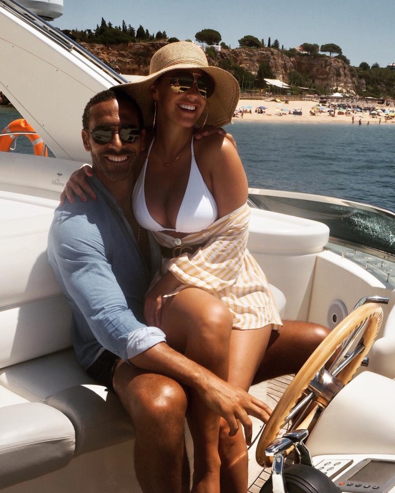  Kate Wright and Rio Ferdinand are now husband and wife