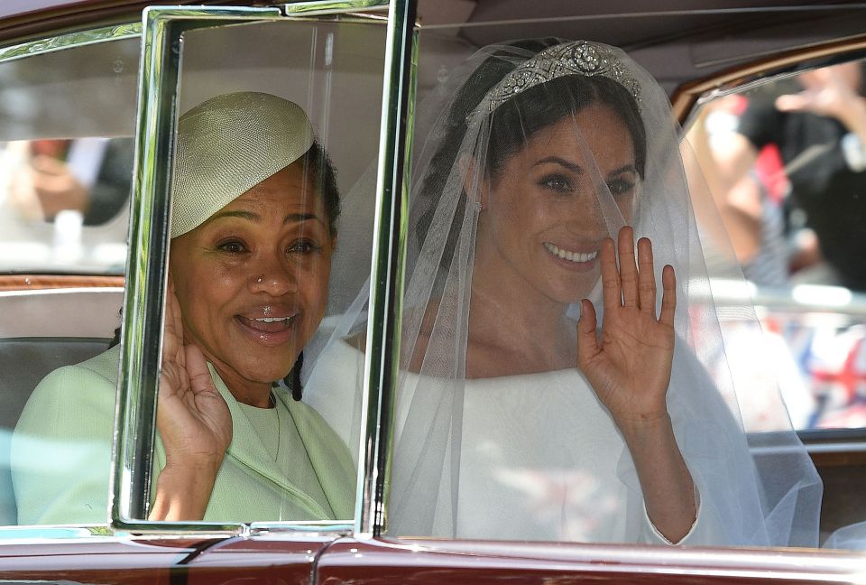  Meghan's mum Doria Ragland attended the wedding and rode in the car with the duchess on the way to the ceremony