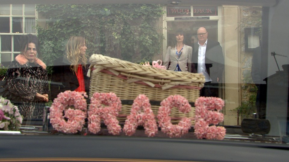  Grace's funeral brought devastating scenes last year