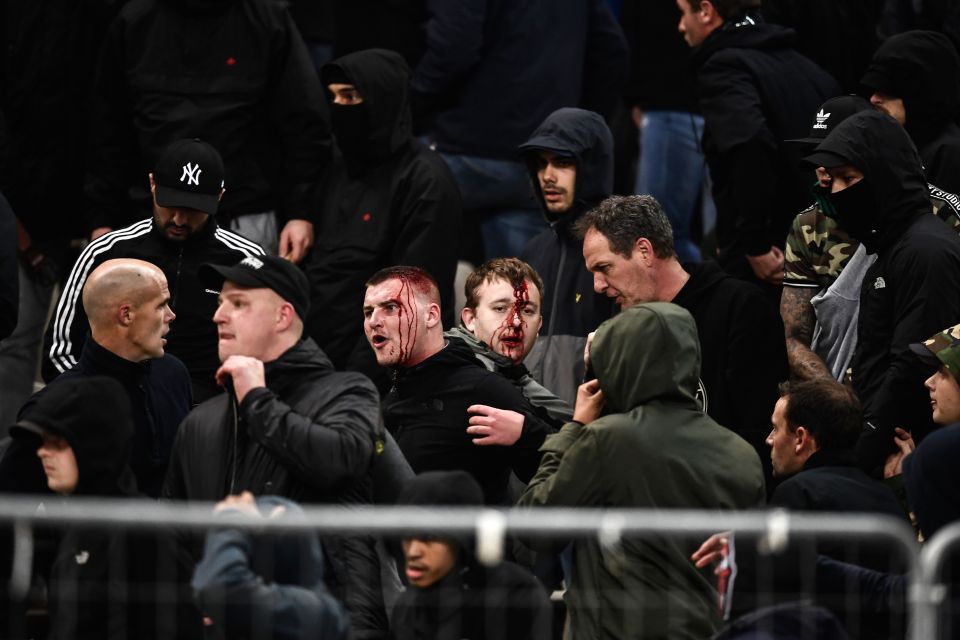  A group stage trip to AEK Athens led to clashes between police and Ajax supporters