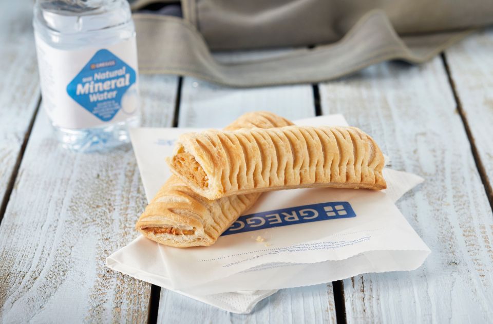  Sharleen had asked for a meat-free pastry at Greggs' store in Canterbury, Kent