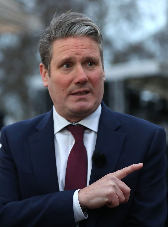  Sir Keir Starmer was recorded telling business leaders that 'a lot of people' think Labour would do better without Jeremy Corbyn as party leader