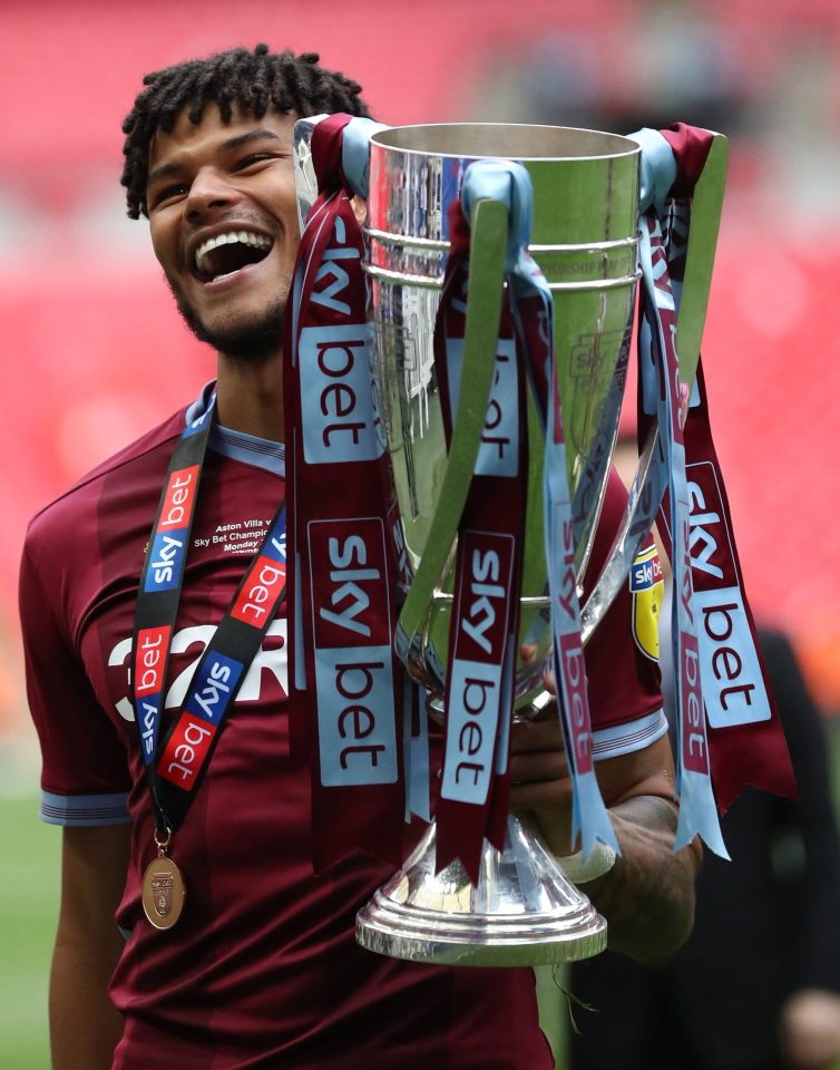  After helping Aston Villa to promotion Mings has become a firm fans' favourite