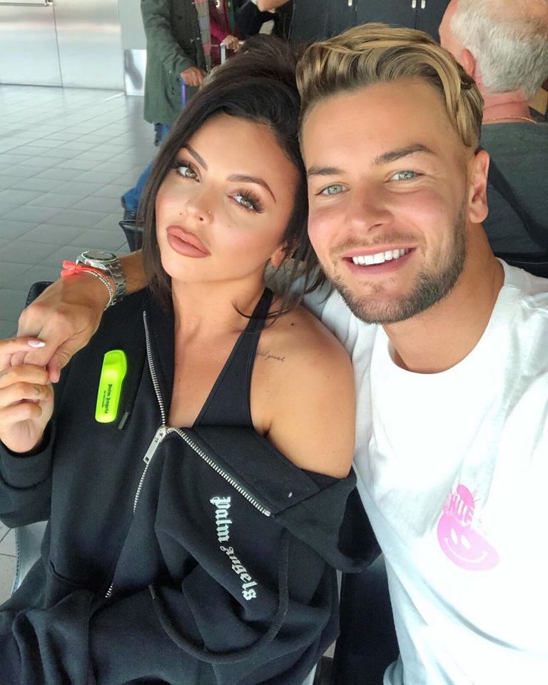  Jesy split from Love Island's Chris Hughes in April 2020