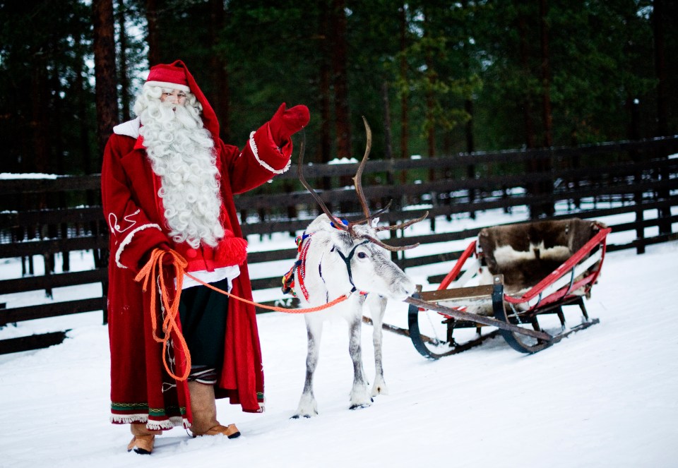  The Santa Claus Village in Rovaniemi, just north of the Arctic Circle in Finland, is one of the world's most popular travel destinations for families