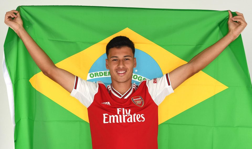  Gabriel Martinelli is expected to become the next Brazilian superstar