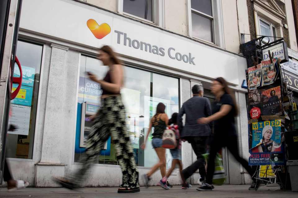  Thomas Cook is said to be trying to secure funding from selling company assets