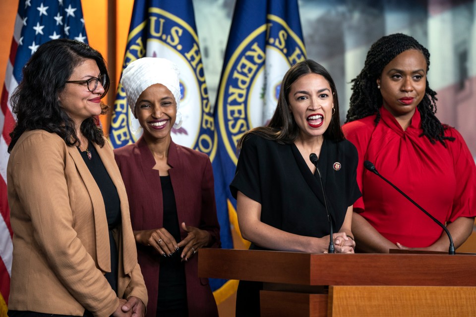  Naga Munchetty's comment came after Donald Trump told four female politicians to 'go back' to where they came from