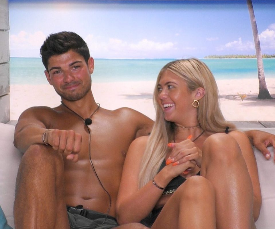  The pair met in Love Island over the summer