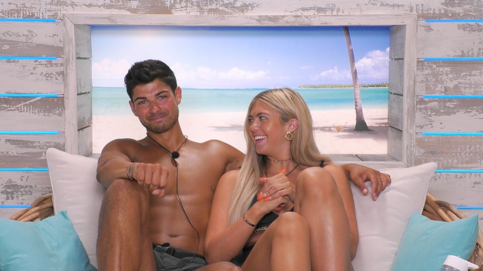 The pair got together on Love Island last summer