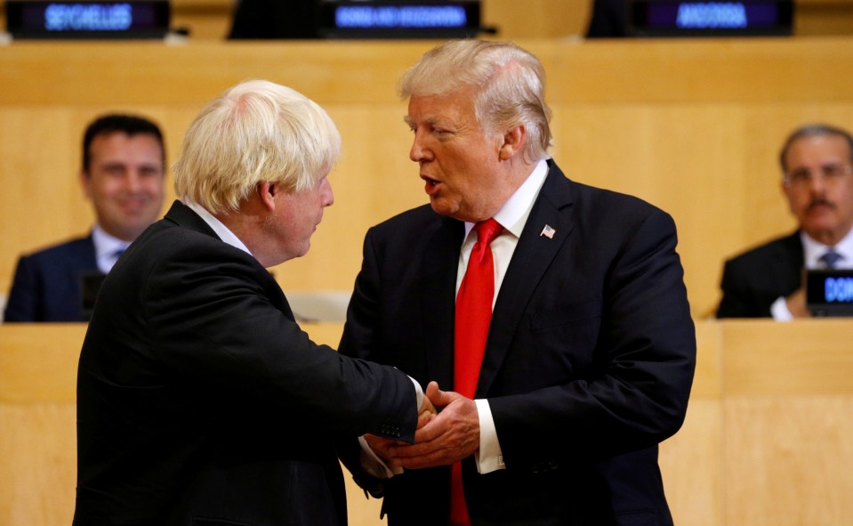 Boris Johnson and Donald Trump have agreed to strike a UK-US trade deal by July of 2020