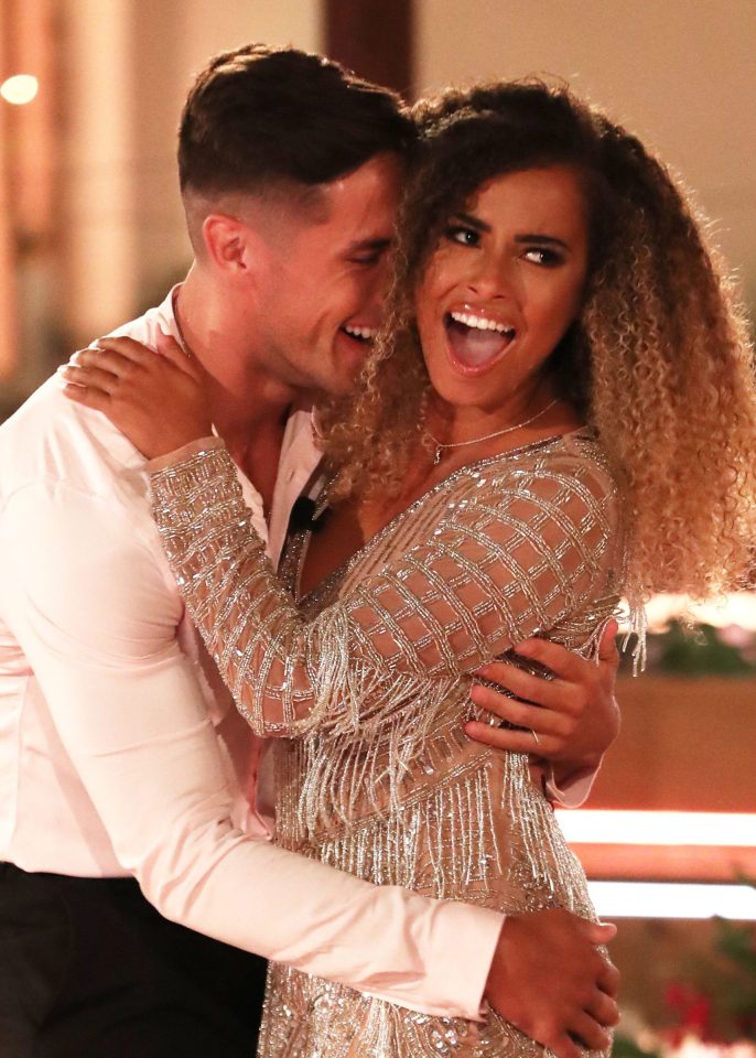  Amber and Greg won Love Island at the end of July