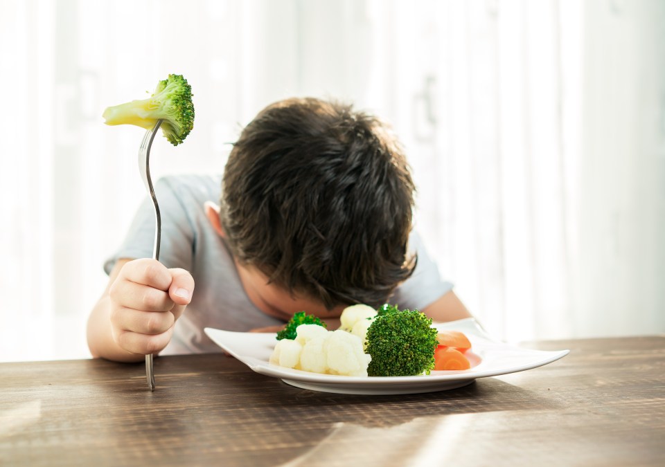  Fussy eaters can be at risk of some worrying side-effects, health experts warn