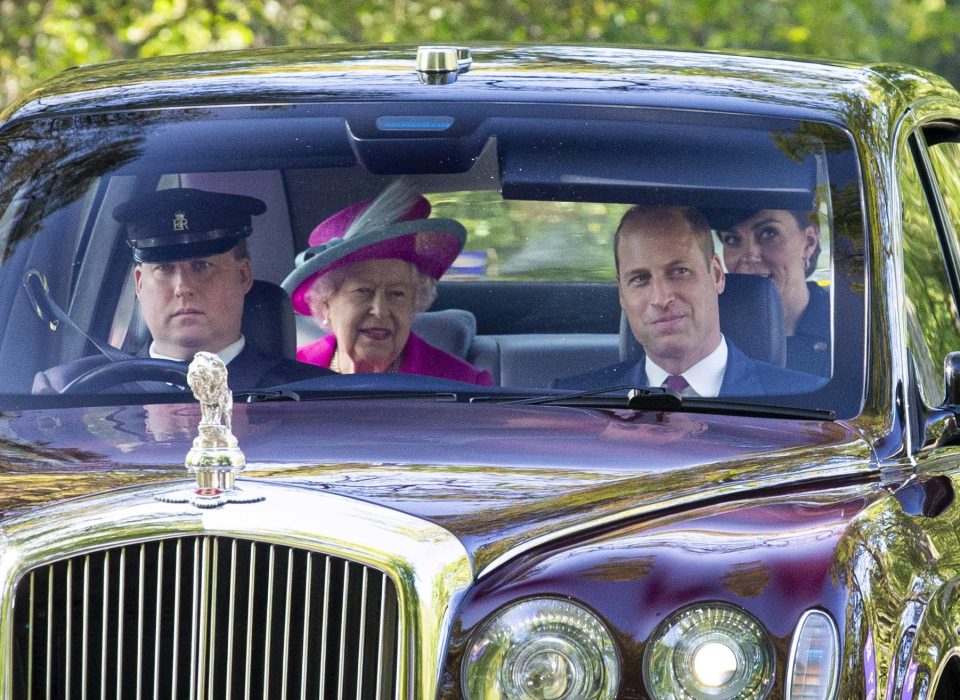  Prince William and Kate Middleton joined the Queen in Balmoral