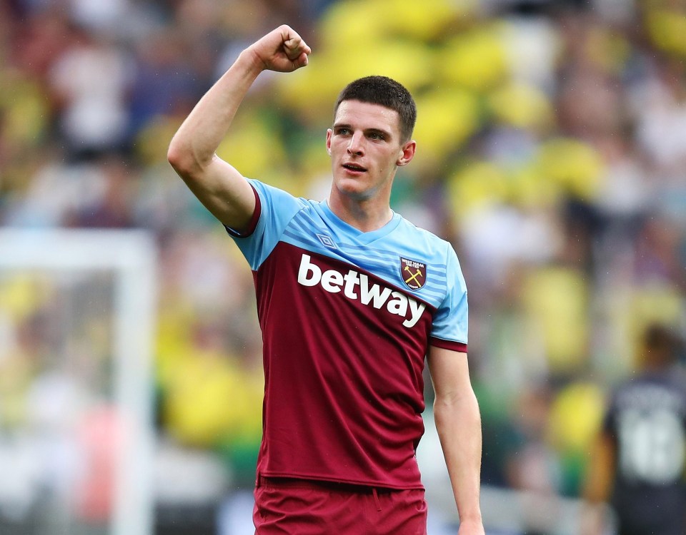 Declan Rice has burst onto the scene at West Ham and forced his way into the England squad at just 20