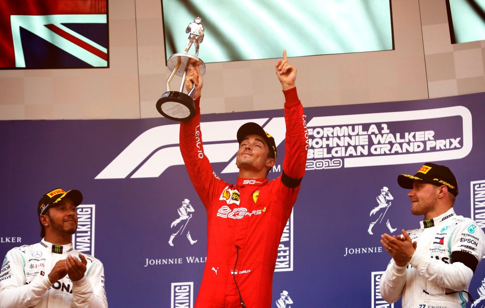 Charles Leclerc dedicated his Belgian GP win to the late Anthoine Hubert