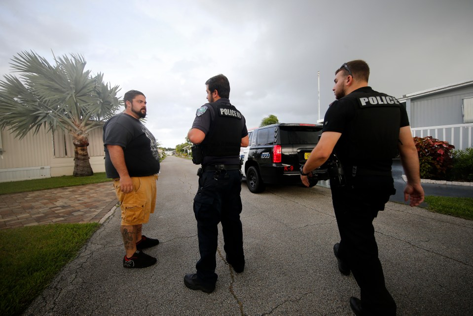  Residents at this Vero Beach mobile home community were issued with a mandatory evacuation order