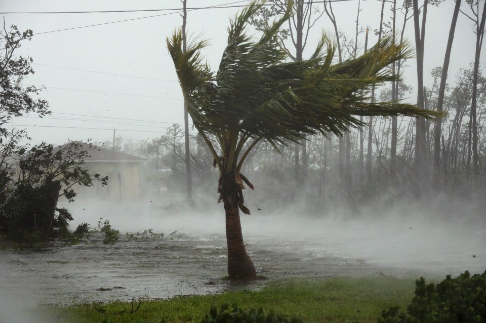  On Sunday into Monday there were gusts of up to 225mph and more than 30 inches of rain