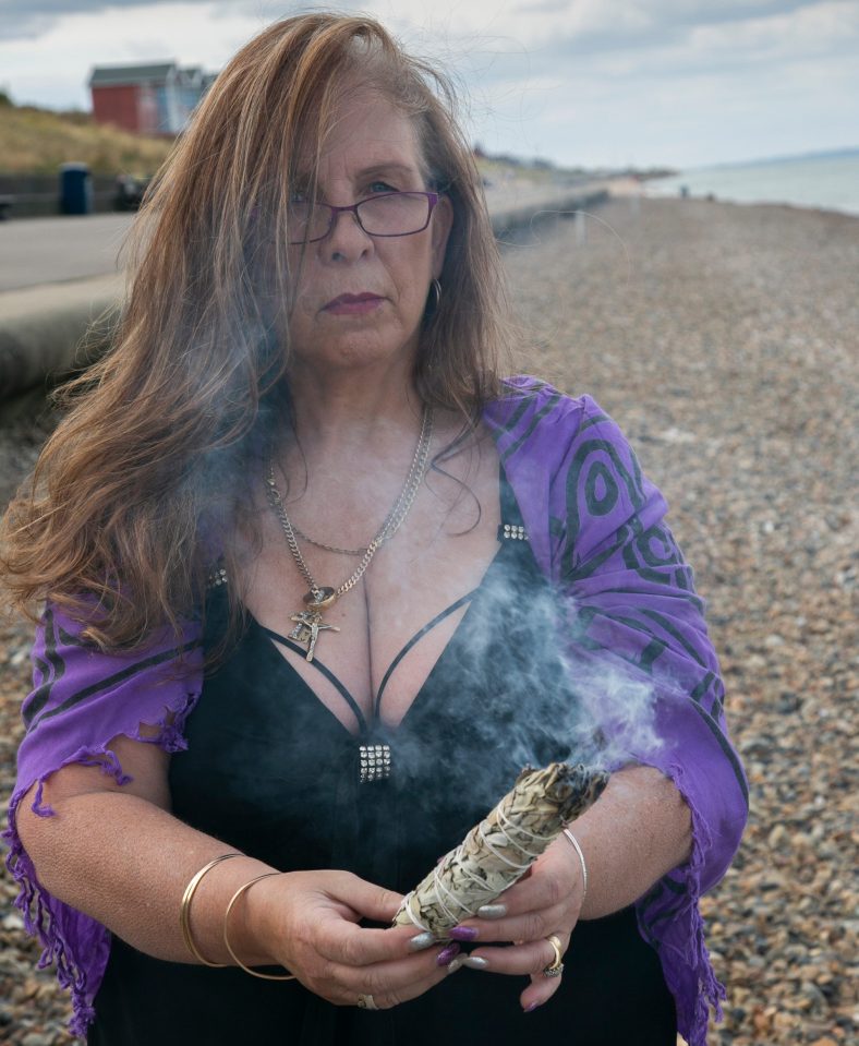  A ritual with sage and holy water 'will drive off negative energy'