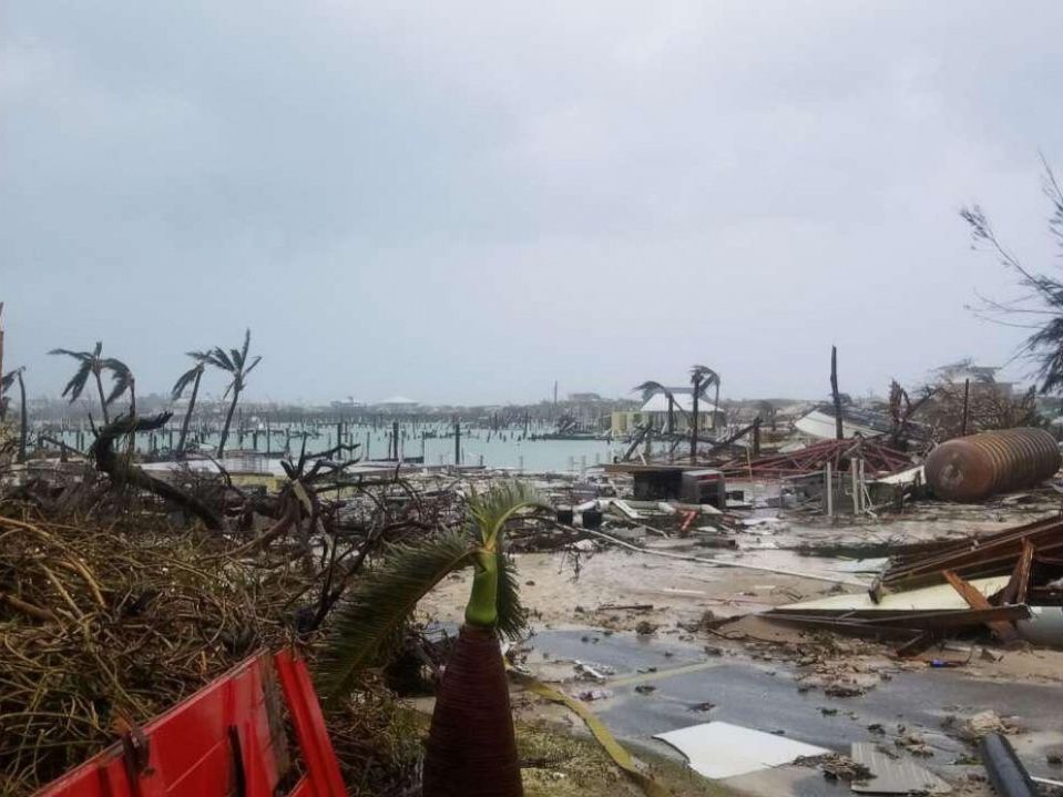  Hurricane Dorian left a trail of destruction in Elbow Cay, just off Abaco in the Bahamas