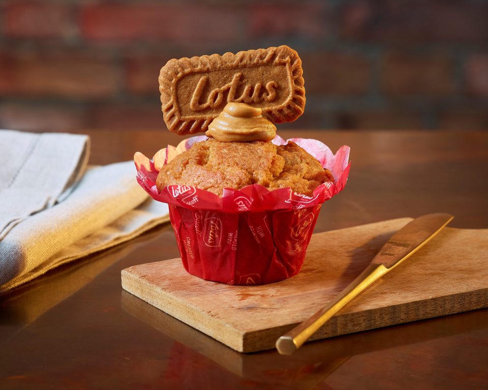  The new Lotus Biscoff muffin looks delicious