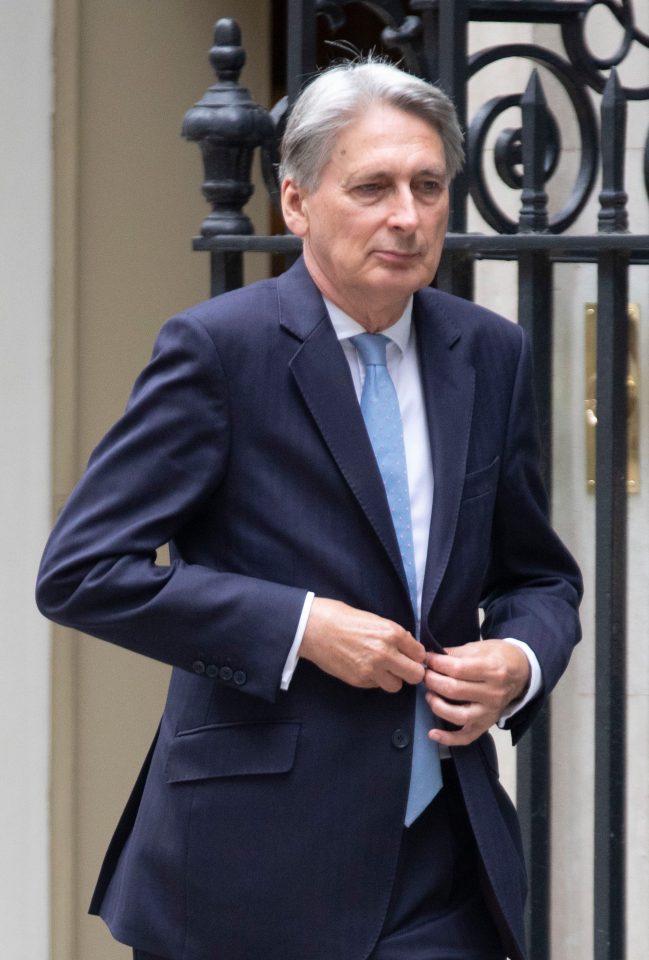  Ex-Chancellor Philip Hammond has been accused of 'handing power to Corbyn'