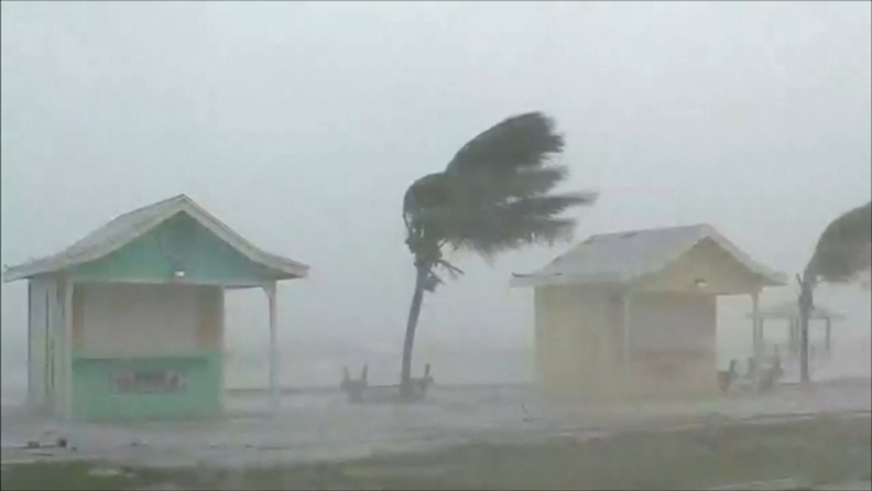  Winds reached high speeds of up to 225mph during the height of the storm