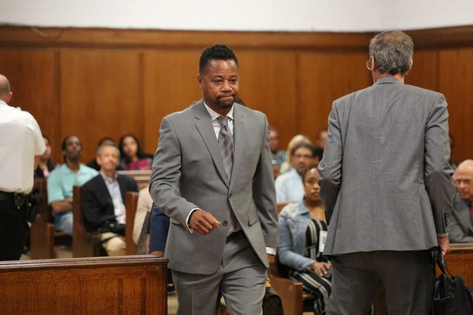  Gooding appeared at a hearing today, but his trial has now been suspended until October