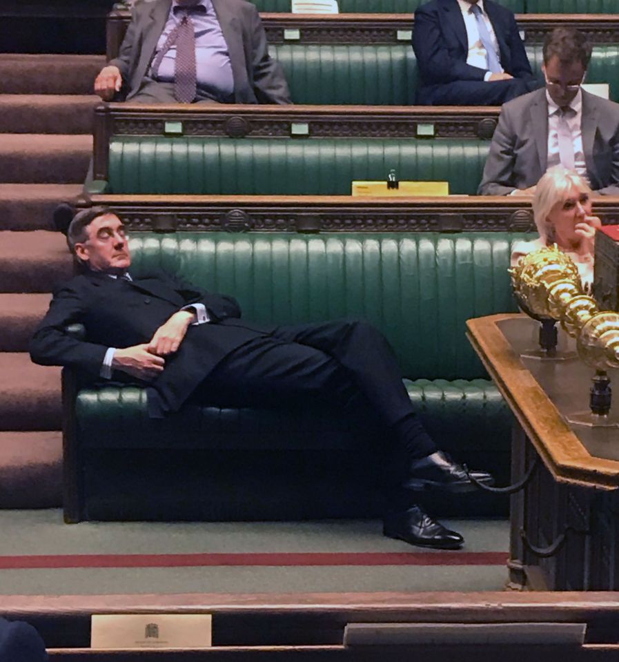  The Leader of the Commons was listening to a debate on the future of Brexit