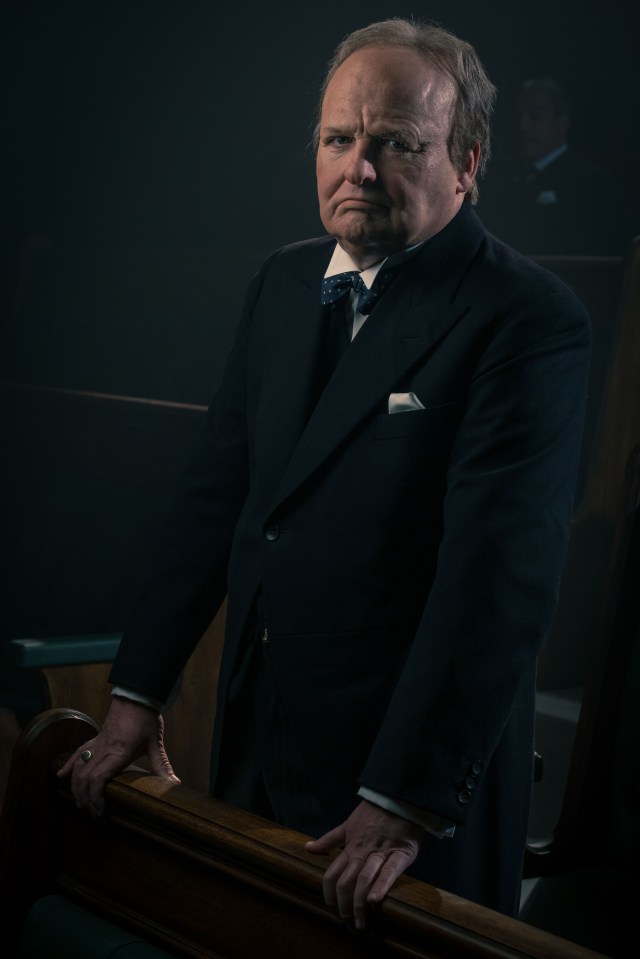  In fact it was actor Neil Maskell who was playing Winston Churchill in the hit TV show, although he looked very similar to Dec with prosthetics