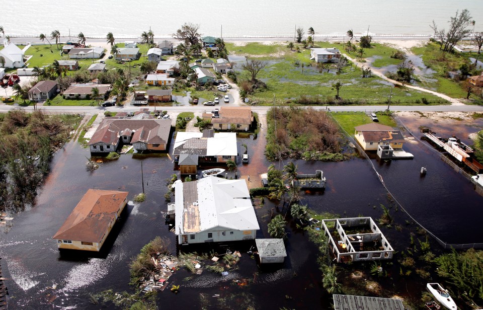  Large areas of usually-dry land remain under water