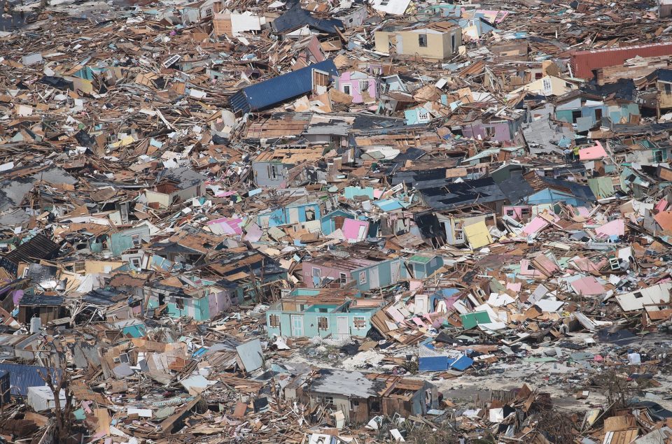  Aerial pics in Great Abaco, Bahamas show the devastation caused