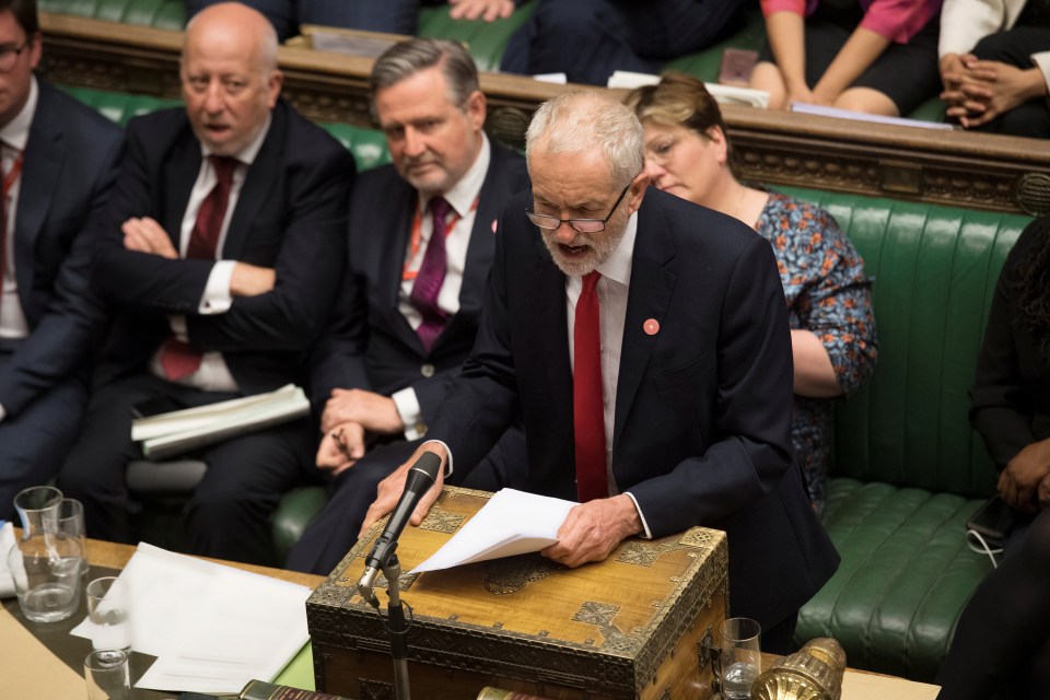  Jeremy Corbyn was branded a hypocrite for refusing to back the call for an election this week