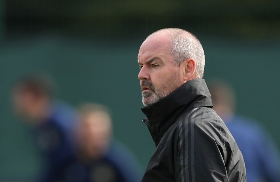  Steve Clarke will hope his side can pick up three points against Russia