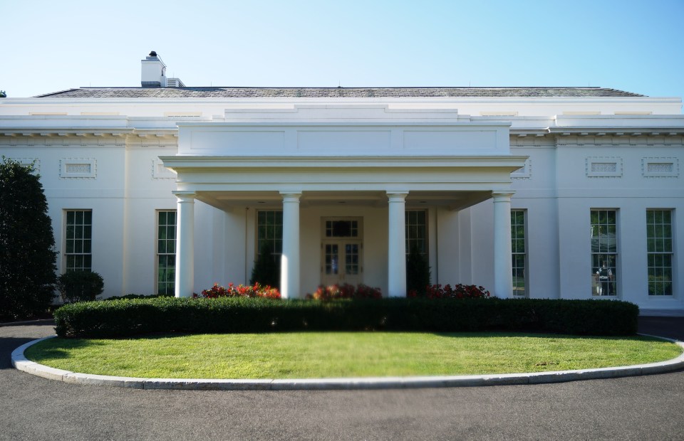 The Oval Office sits inside the White House’s West Wing, above