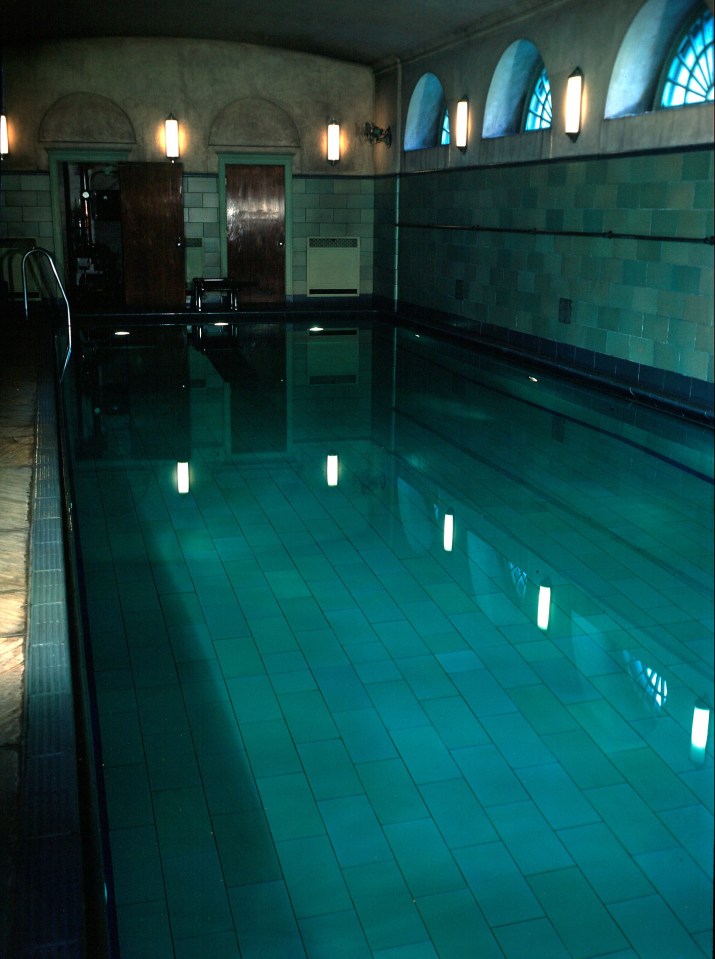 The White House’s indoor pool has now been covered over