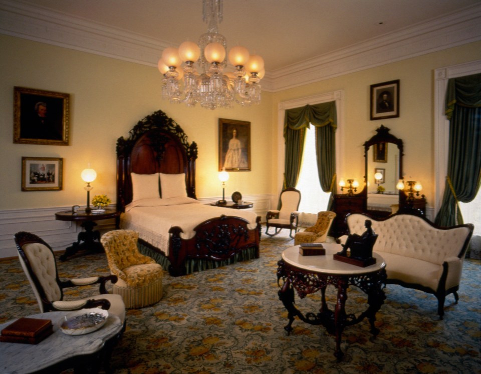 The Lincoln Bedroom is the old workplace of former president Abraham Lincoln