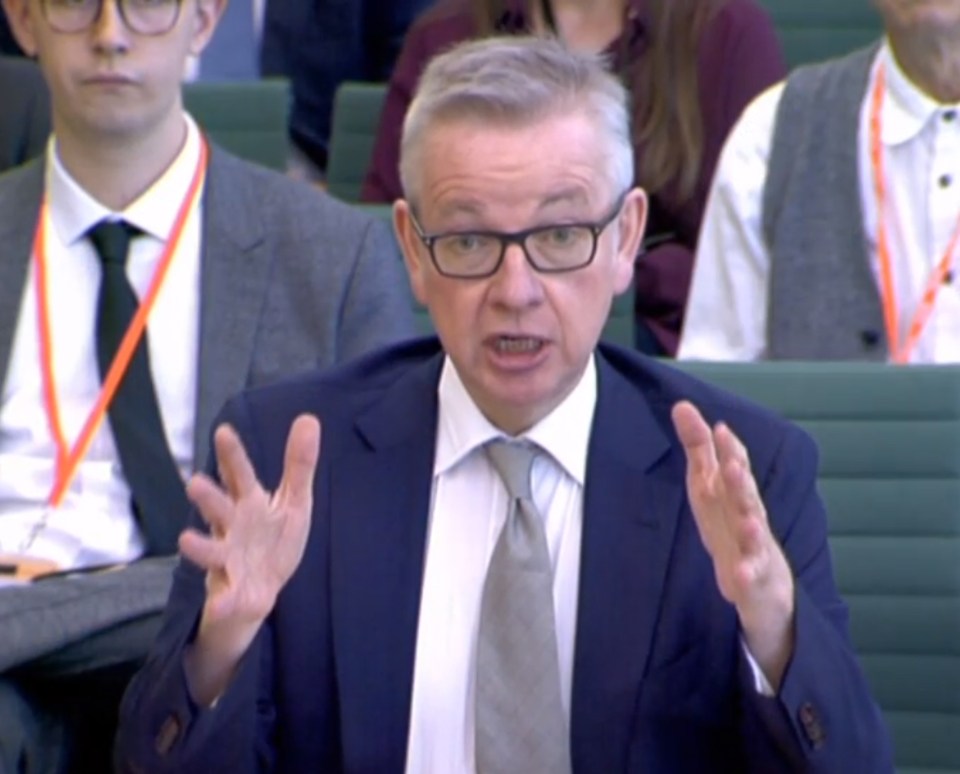  Bercow was blasted for bringing up the school when telling Cabinet minister Michael Gove, pictured, to be quiet