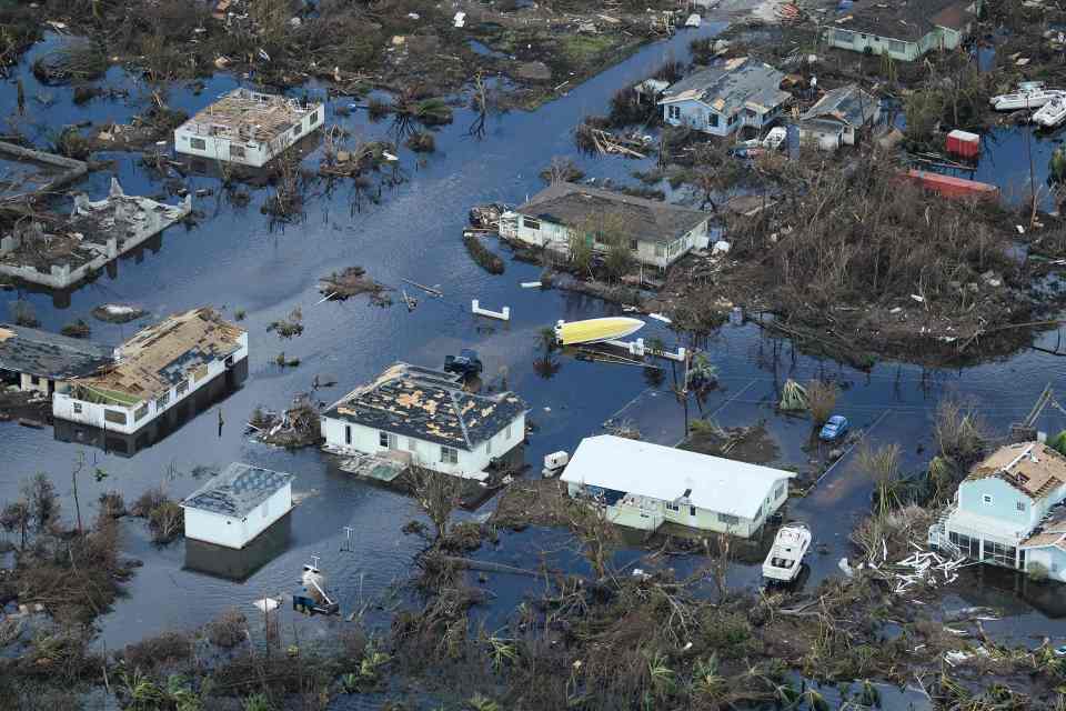  Much of Great Abaco remains flooded after Hurricane Dorian