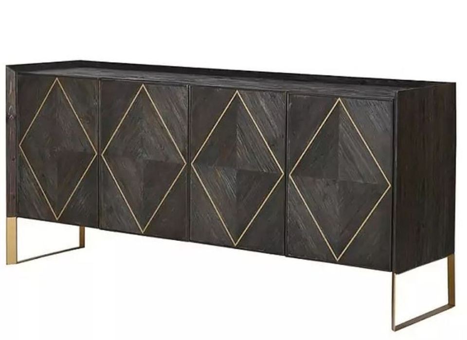  The £1,300 sideboard is a feature piece in the living room