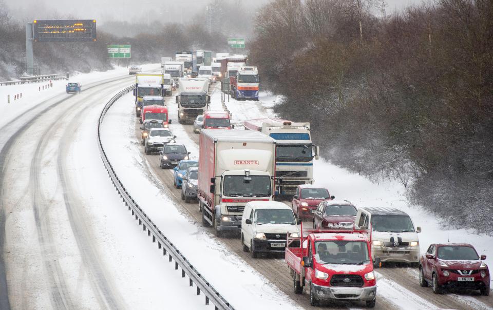  The Beast from the East caused widespread havoc across the UK