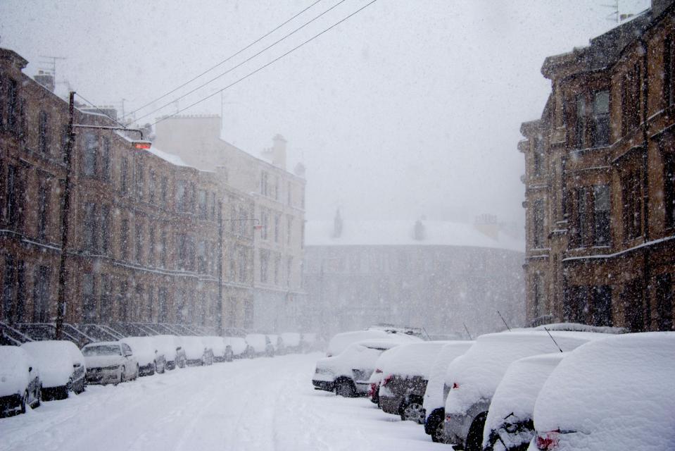  The Beast from the East covered large parts of the UK in snow in 2018