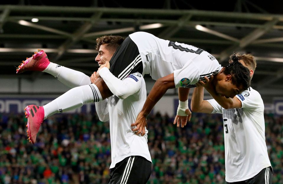  Ex-Arsenak kid Serge Gnabry got a lift after his dramatic intervention to ruin a fine display from Northern Ireland