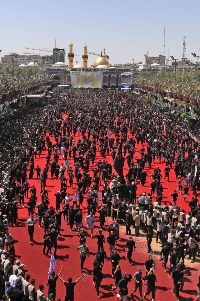  The sombre day of Ashura commemorates the killing of the Prophet Muhammad's grandson