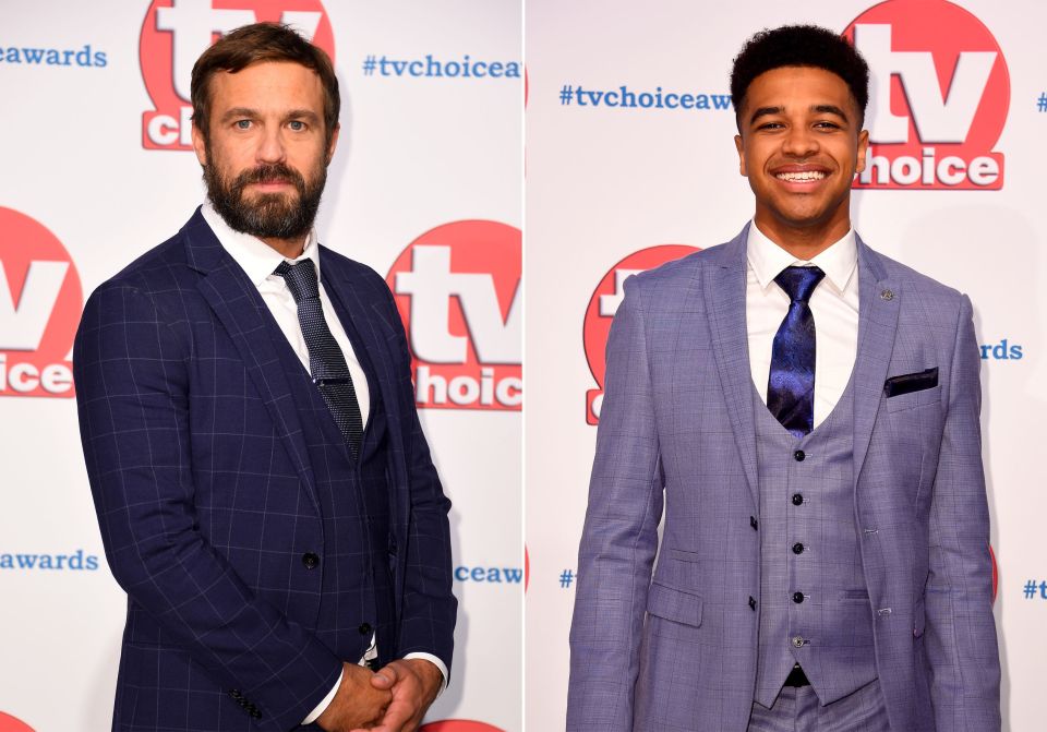  The pair were both guests at the TV Choice awards in London