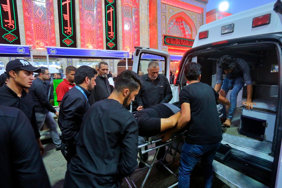  The walkway collapse occurred toward the end of the Ashoura procession, causing panic and a stampede