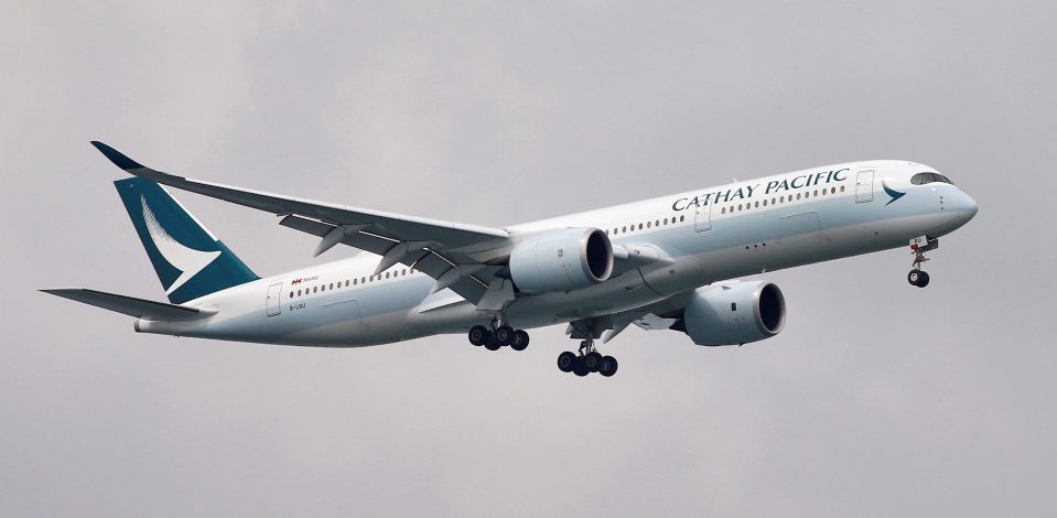  An influencer has been banned for life from Cathay Pacific