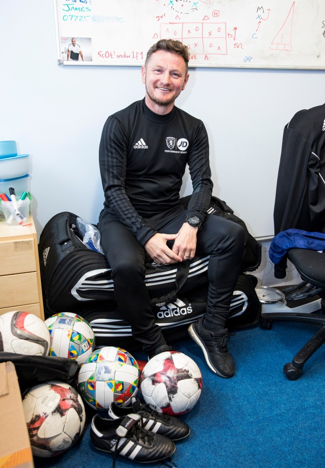  James Grady is the Scottish FA coach for the performance school at Grange Academy in Kilmarnock